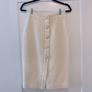 Babaton Tweed Pencil Skirt